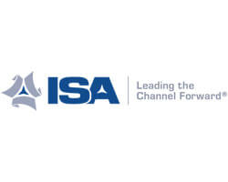 The colored ISA logo.